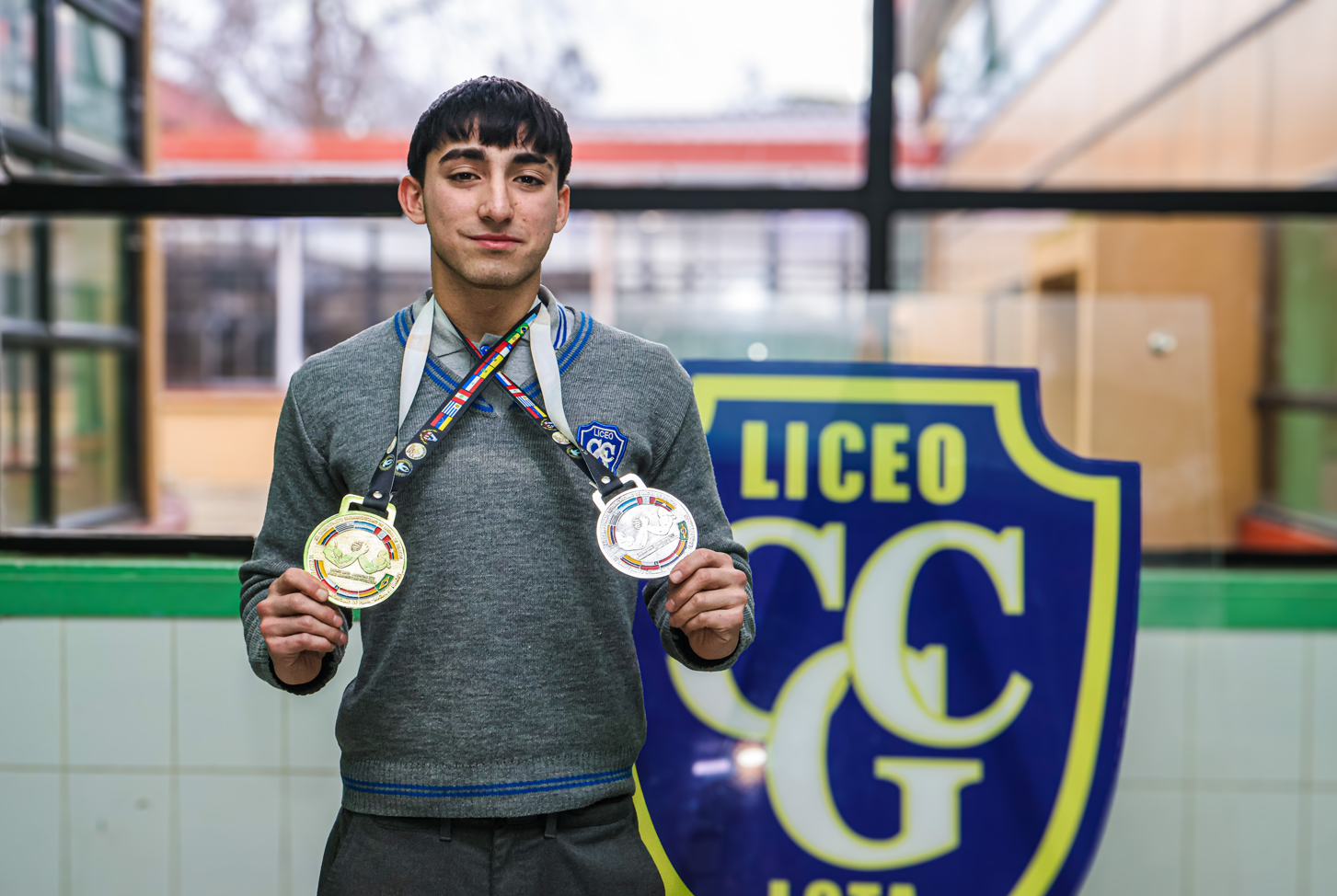 Cristóbal Silva Rodríguez se consagra campeón sudamericano de lucha de brazos