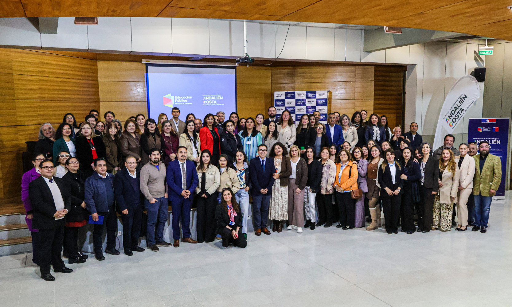 SLEP Andalién Costa reunió a equipos directivos en su II Conferencia de Directoras y Directores